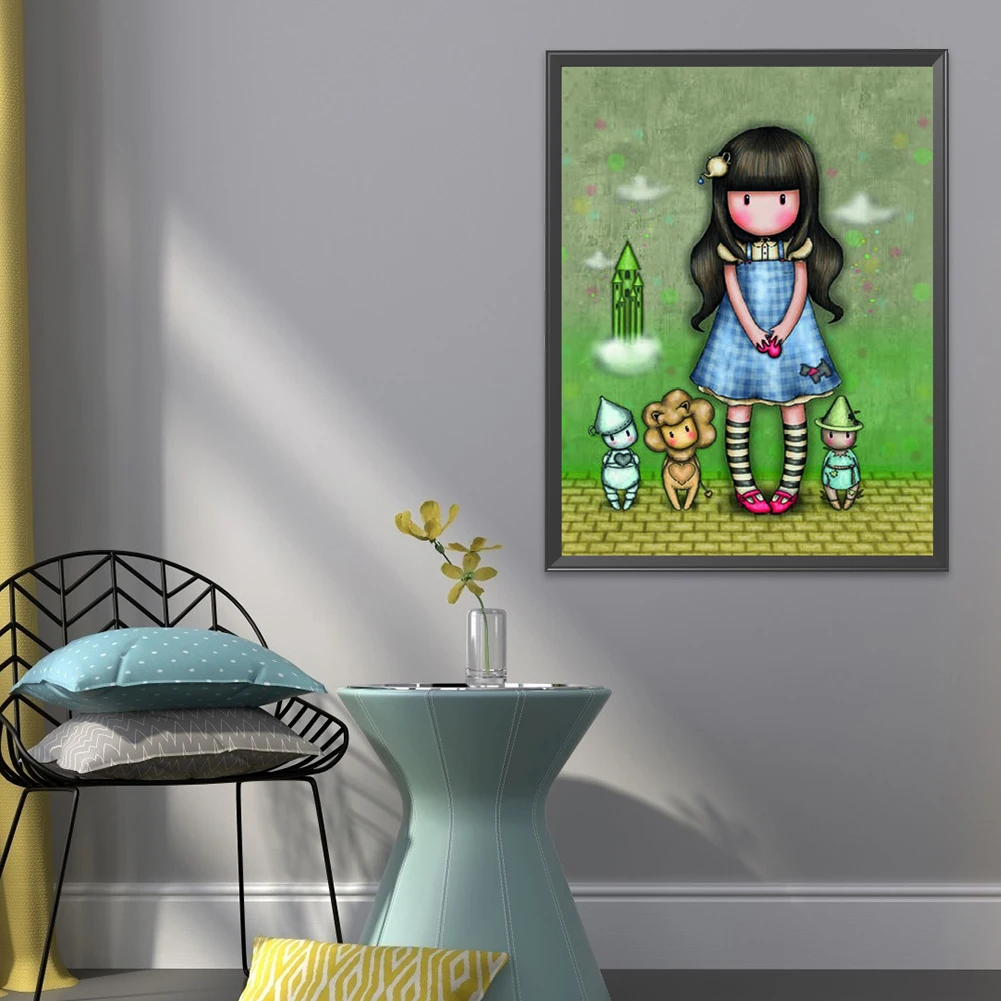 Набор для вышивки крестиком сделай сам Экологичная кукла горета 11 карат с