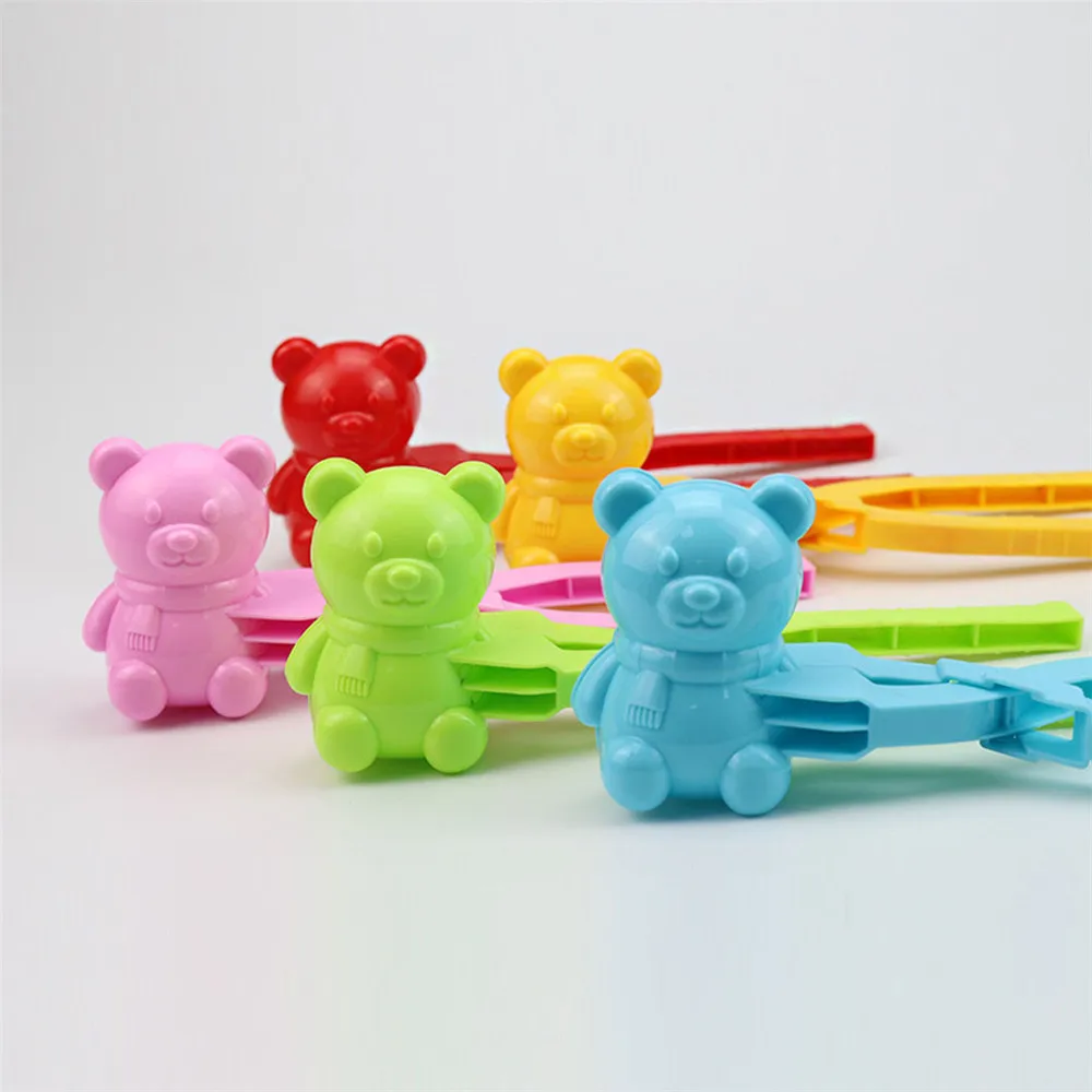 Зимний Снежный шар зажим Детские забавные спортивные игрушки на открытом