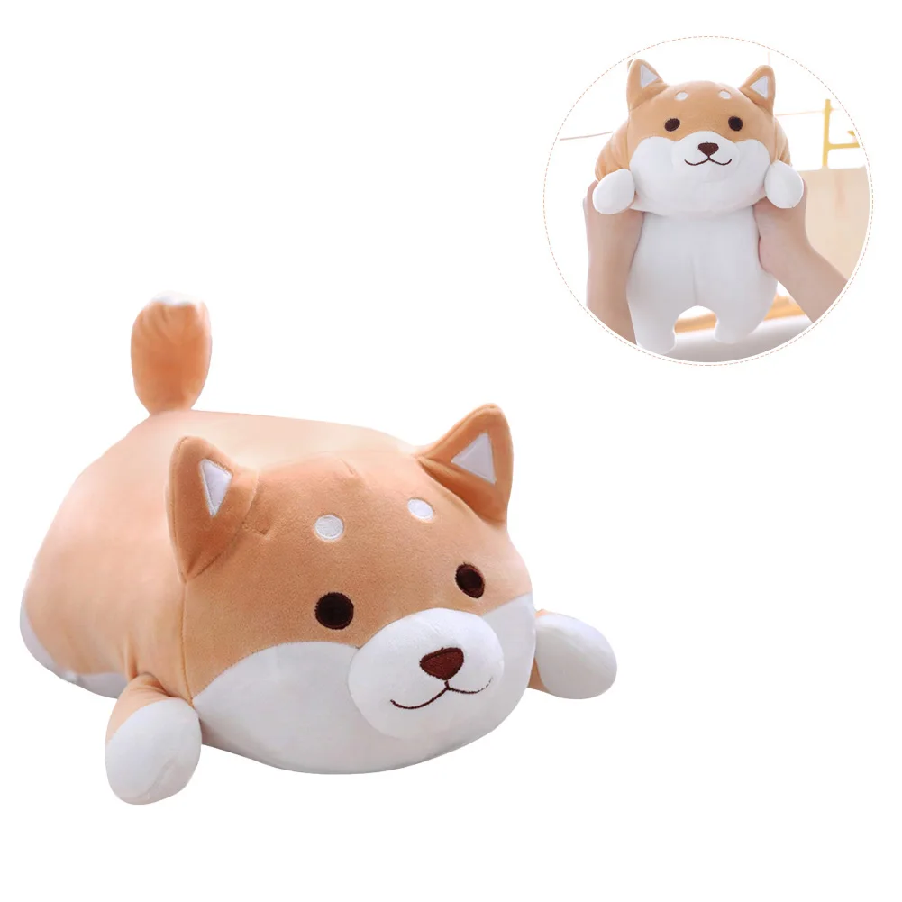

40cm/60cm Fat Shiba Inu Dog Plush Doll Toy Children Gift Soft Peluche Shiba Inu Plush Puppy Dog Pillow Stuffed Toy Plushie Doll