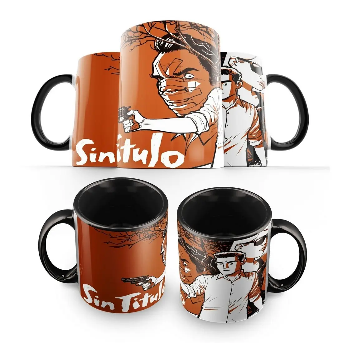 Кружка: Sin Titulo comics(комикс марвел ди си marvel dc человека паук железный человек бэтмен