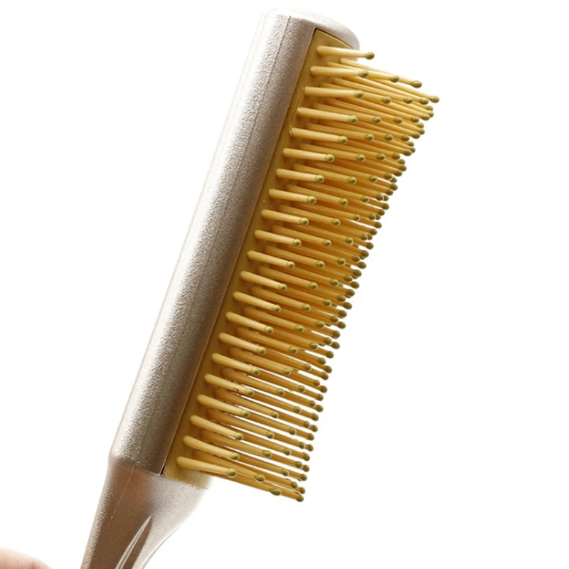 

Hair Styling Comb Brush Oil Head Ribs Comb, Salon Hairdressing Straight Curly Hair Comb Women Hair Brush Soft