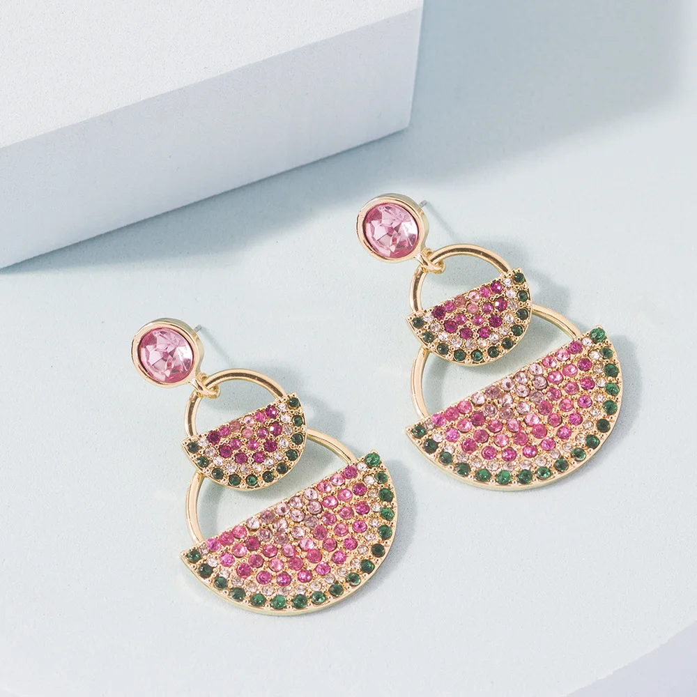 

New Korean Full Shiny Crystals CZ Long Statement Hanging Drop Earrings Women Female Dangle Earrings 2020 New Jewelry