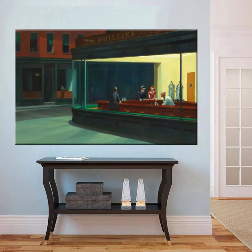 

1 шт., настенный постер с изображением ночной волны