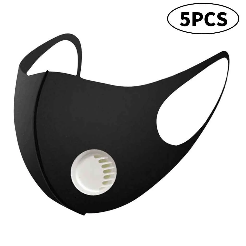 Респиратор дыхательный многоразовый с фильтром Pm2.5 5 шт./лот|Женские маски| |