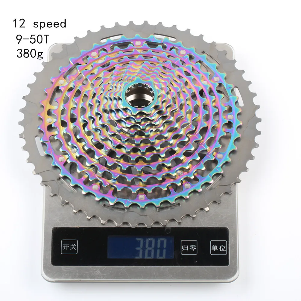 HIMALO MTB 11 скоростей 9-50T и 12 Скоростей 9-50T Сверхлегкий XD велосипедный кассета Радуга полный стальной горный велосипедный маховик звездочка