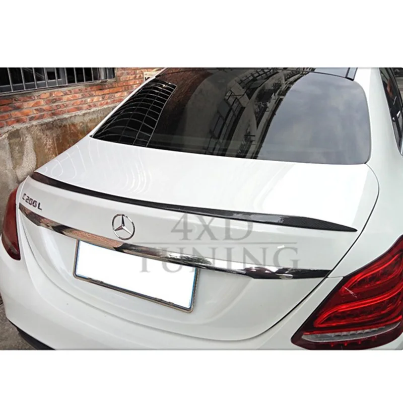 Для Mercedes Benz W205 C205 C300 C350 Coupe модифицированный C63 стиль карбоновый задний багажник