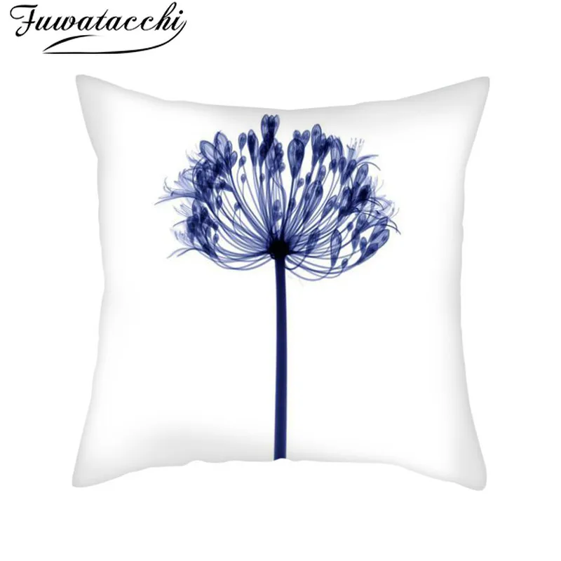 

Fuwatacchi Colorful Pattern Gift Pillow Covers Flower Pattern Cushion Cover for Home Sofa and Car Decorative Throw Pillowcase