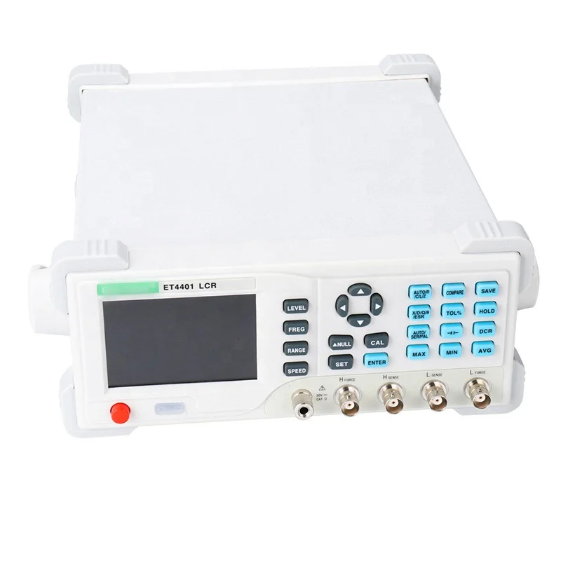 

ET4401 Desktop Digital LCR Meter Capacitance Resistance Impedance Inductance Measure L CR Bridge