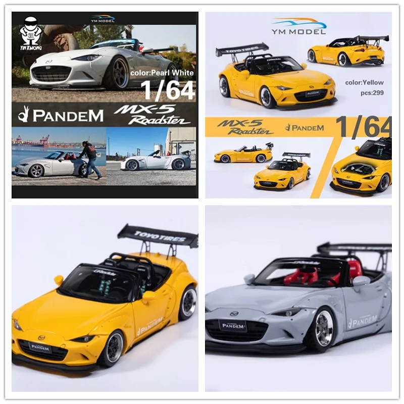 

YM Model 1:64 PANDEM Mazda MX5 Roadster Resin Model Car