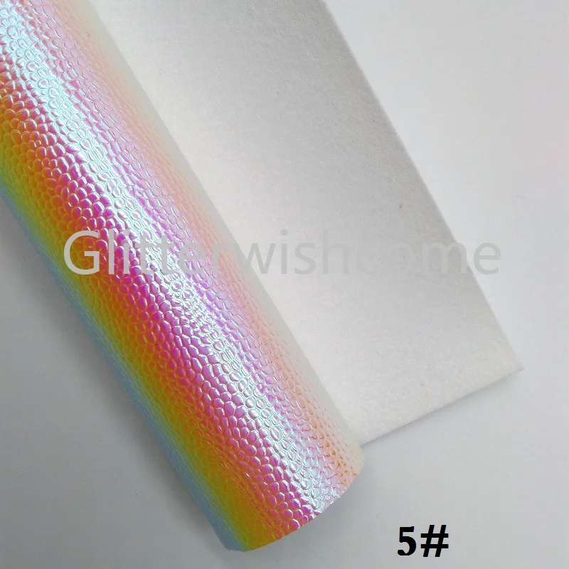 Glitterwishcome 21X29CM A4 Size Vinyl For Bows Embossed Caviar Leather Fabirc Faux Sheets for GM288A | Дом и сад