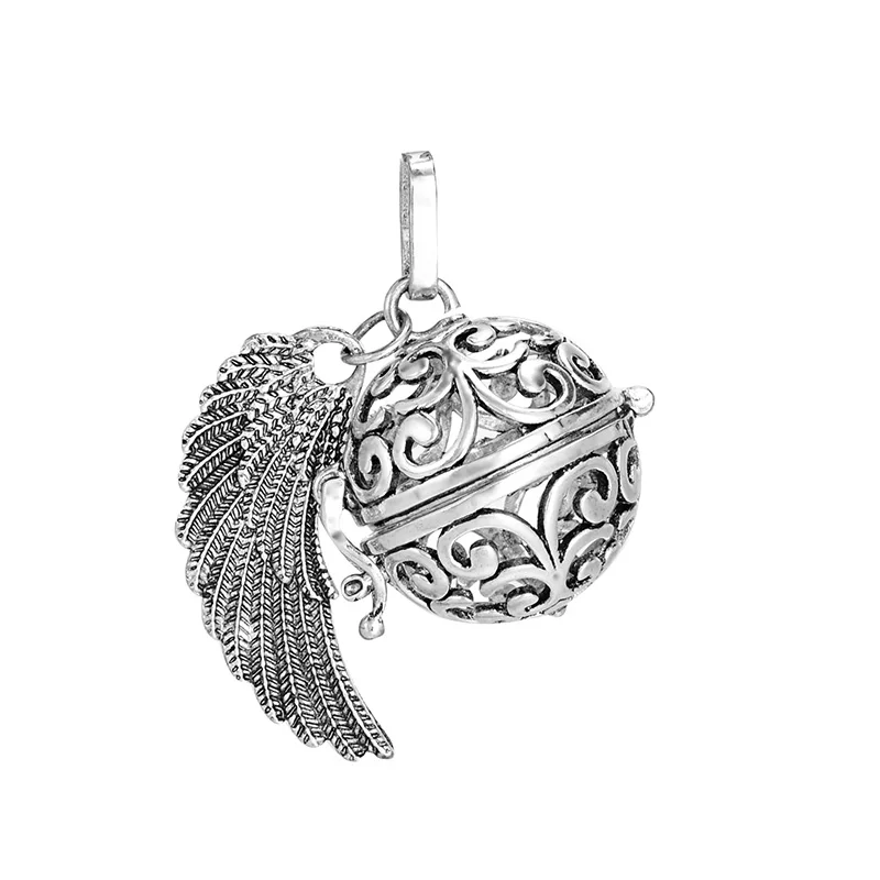 5 шт. античный серебряный шар для беременных пустотелая клетка кулон lokt