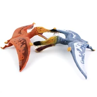 hot sale simulation solid jurassic dinosaur model ancient magic pterodactyl plastic animal model boy toy gift figure model