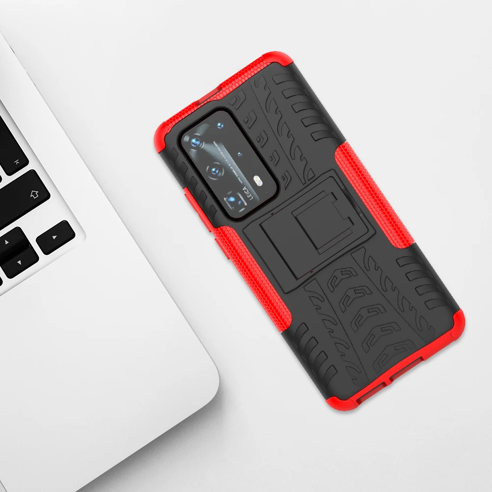 

For Huawei P40 Pro Case Cover P 40 P40 Lite Pro Plus Anti-knock Heavy Duty Armor Silicone Phone Bumper Case For Huawei P40 Pro