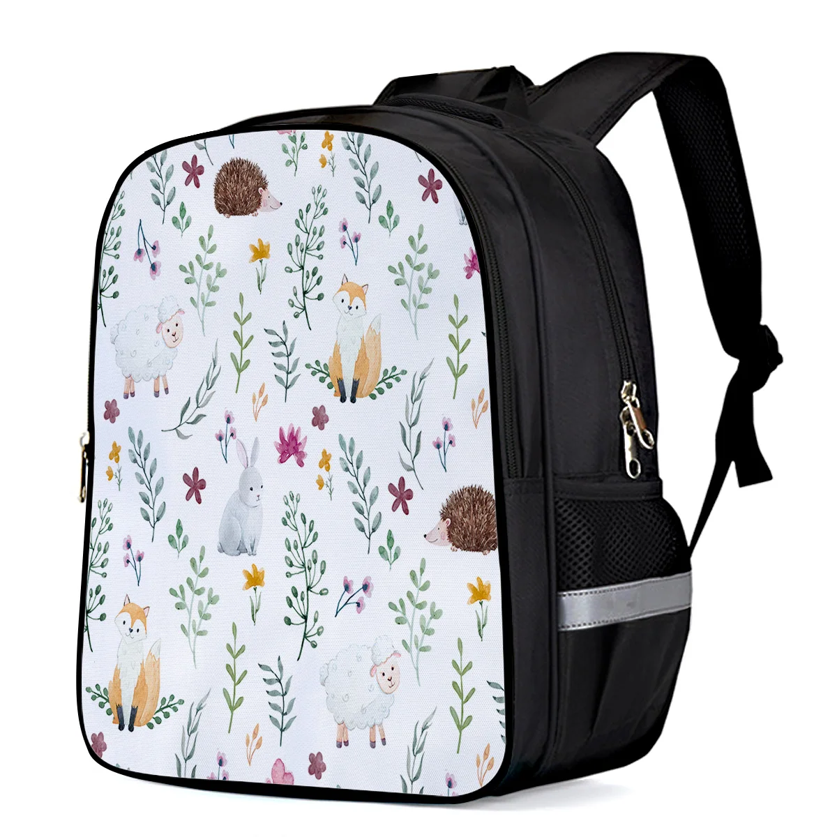 Мультяшный ежик лиса кролик весенние рюкзаки с внутренней рамой для ноутбука