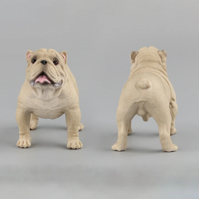 

4 Simulation Animal Dog Science Model Figure Desktop Toy Glass Window Display H055