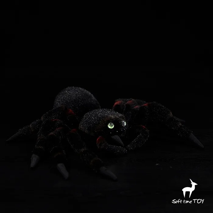 

Cute Plush Toys Simulation Stuffed Spider Kid Christmas Gifts Plush Toy Children Birthday Gifts Animaux Plush Plushie BC50MR