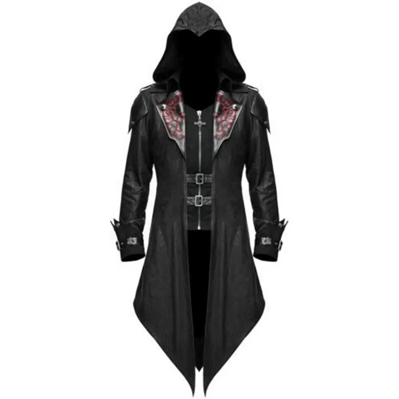2020 костюмы на Хэллоуин с капюшоном мужская куртка длинным рукавом в стиле