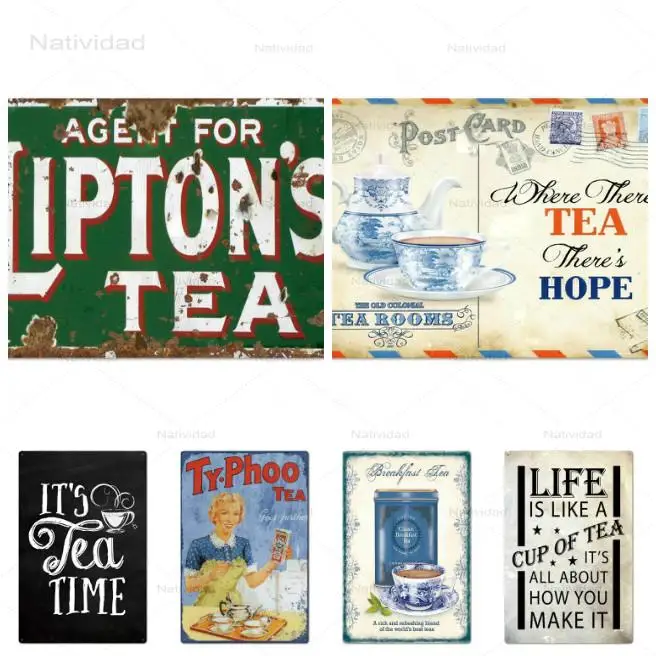 Keep Calm and Drink Tea постеры с надписью металлическая Оловянная табличка рисунком утюга