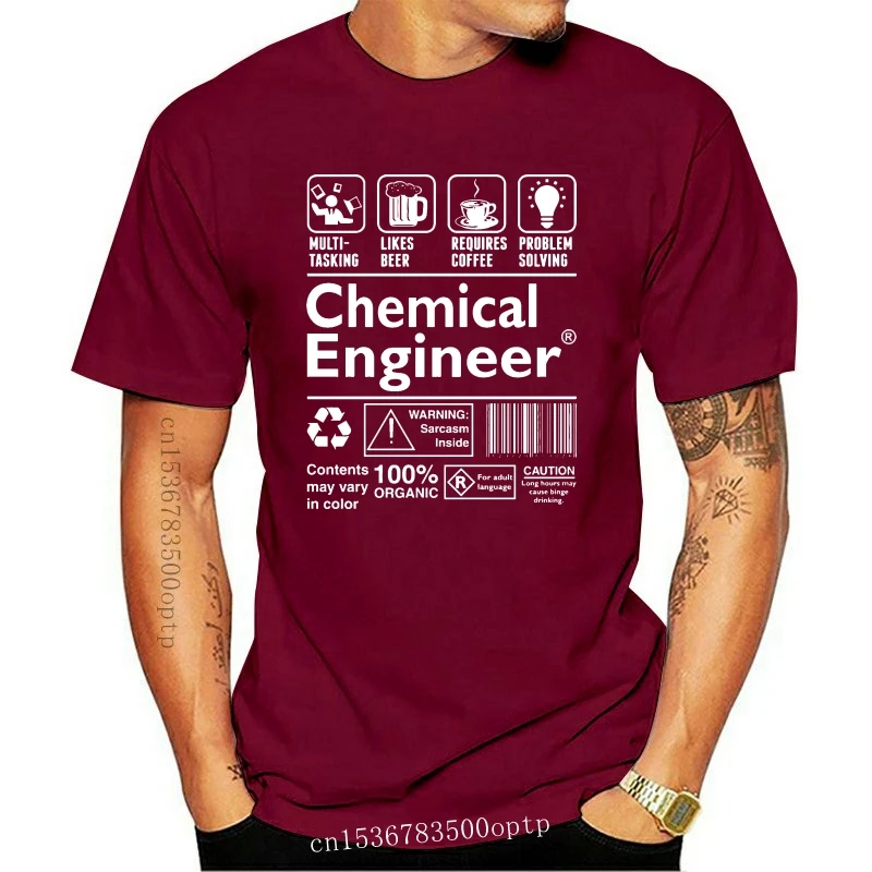 

Chemical Engineer Funny Definition Men's T-Shirt Summer T Shirt Brand Fitness Body Building O-Neck Sunlight Men T-Shirt