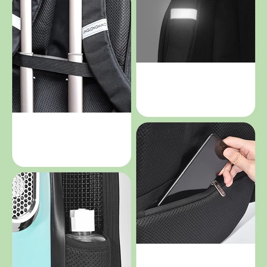 

Self-ventilation Of Pets Smart Thermostat Backpack Durable Practical And Convenient Pet Space Backpack