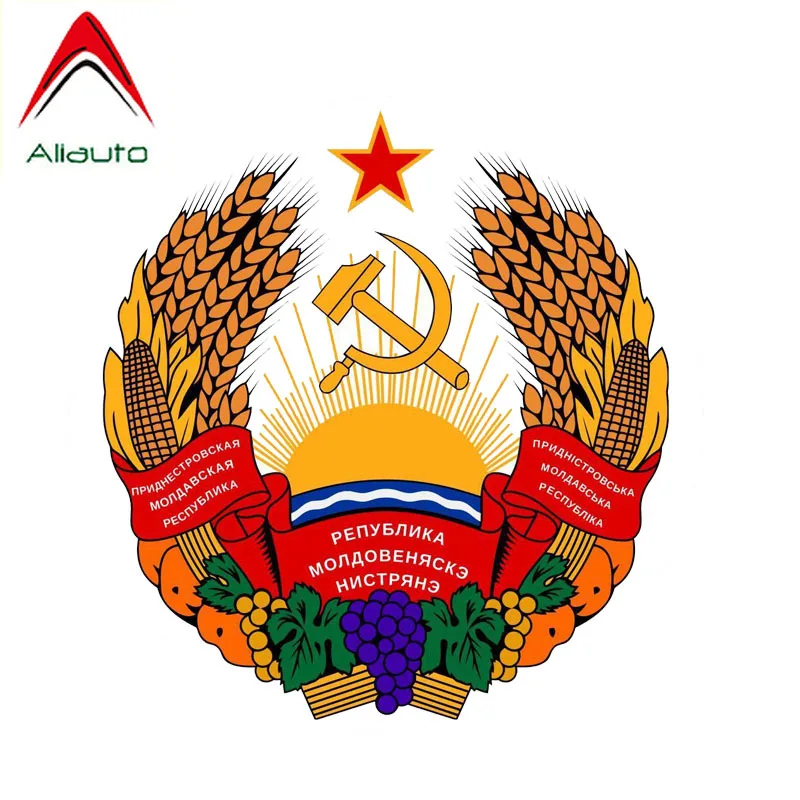 Модная Автомобильная наклейка Aliauto Transnistria аксессуары для России герба оружия