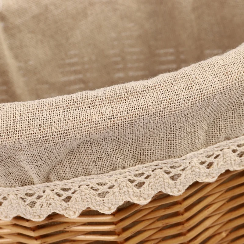 Семейная Корзина для пикника из ротанга в английском стиле корзина хранения