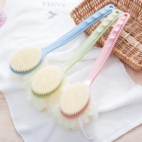 soft hair long handle rubbing back brush exfoliating bath brush bath artifact adult scrubber