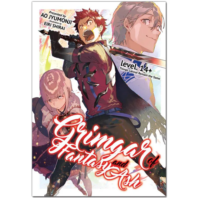 Плакаты из аниме гримгар фэнтези и ясеня художественный Шелковый плакат на