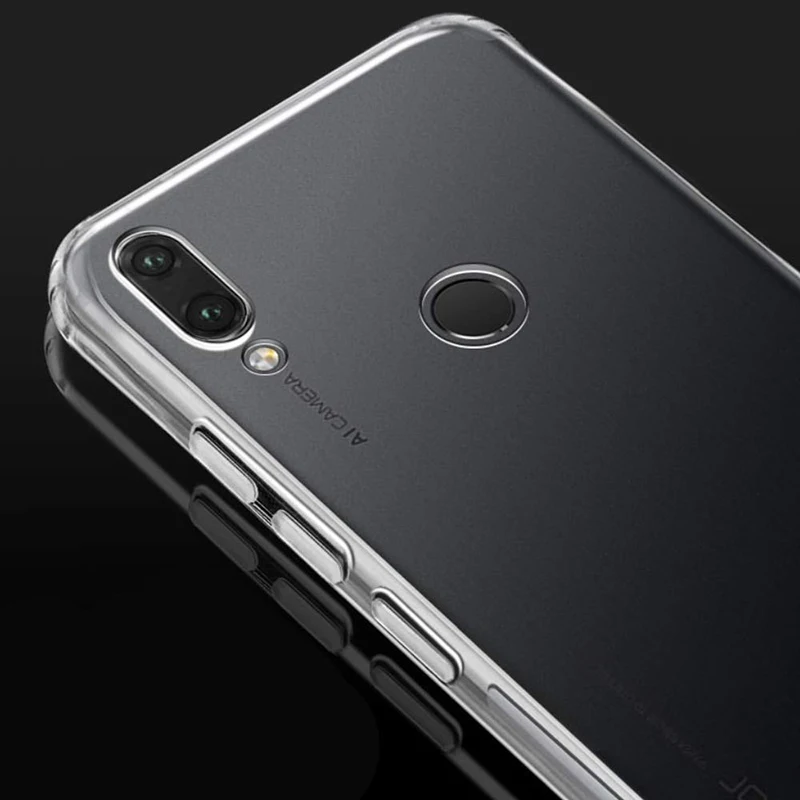 Прозрачный мобильный телефон чехлы для Huawei Honor Play 6 3 дюйма Мягкий ТПУ силиконовый