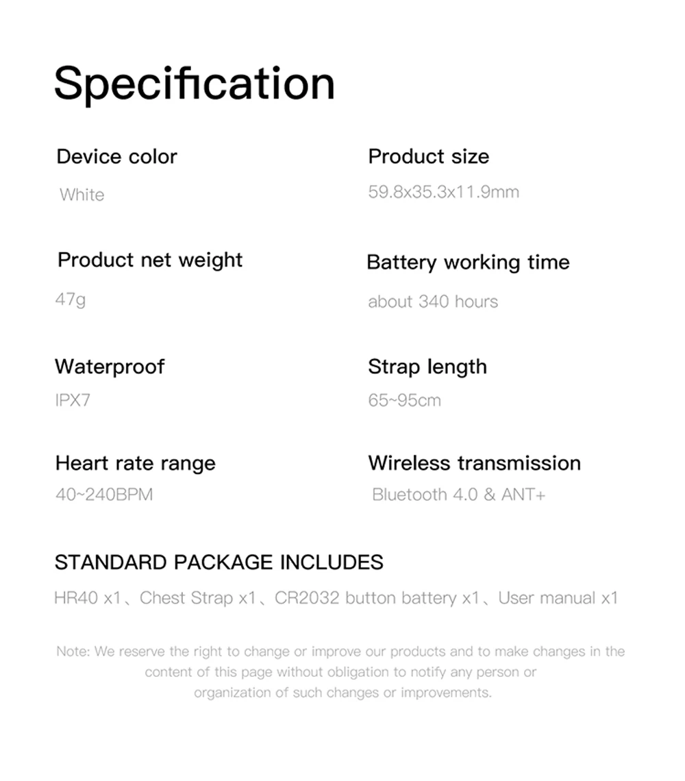 igpsport hr40 smart heart rate monitor cycling running professional pulse monitor support bike bicycle computer fitness sports free global shipping