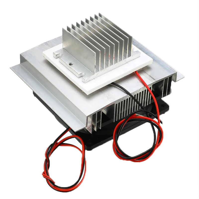 

1PC DC 12V Semiconductor Air Conditioner Cooling System DIY Kit Thermoelectric Cooler Refrigeration 40x40x2.6mm