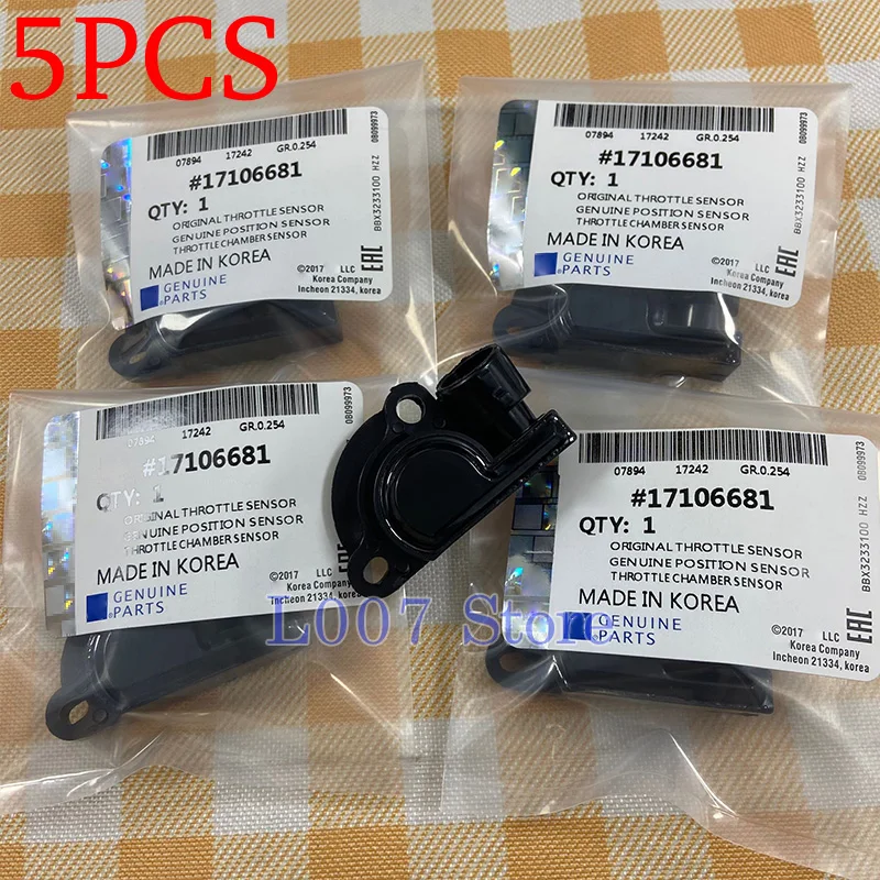 Датчик положения дроссельной заслонки TPS для Buick Excelle Century Cadillac Chevrolet Aveo Camaro Daewoo Kalos