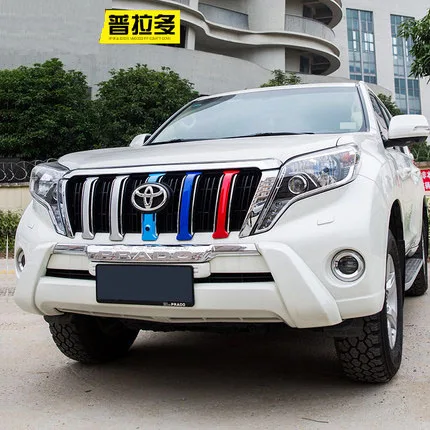 Аксессуары для Toyota Land Cruiser 150 Prado LC150 FJ150 2014 2016 передняя решетка радиатора