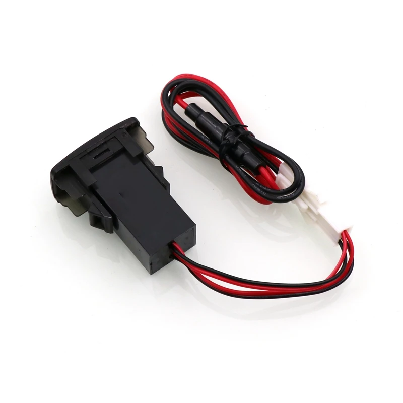 

Dual USB Charger Car DC12V QC3.0 +5V 3A USB Power Socket Adapter Quick Charge Adapter Use for Honda 44X25.5mm