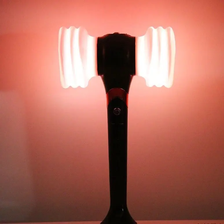 1 шт. группа Kpop черный свет розовая мигающая бомба специальное издание ручной