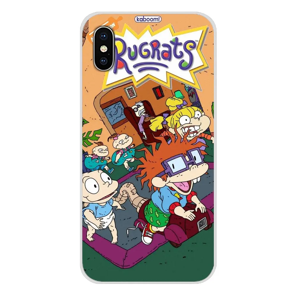 Чаки финстер reptar для Apple iPhone X XR XS 11 12Pro MAX 4S 5S 5C SE 2020 6S 7 8 Plus ipod 5 6 прозрачной мягкой