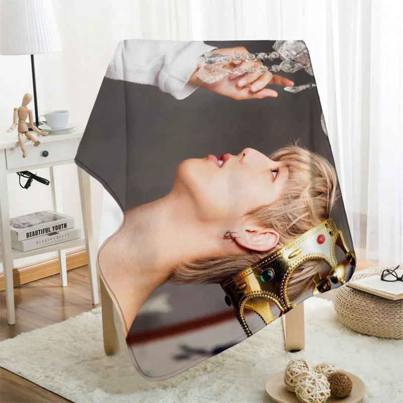 Offerte Musife Custom Got7 Coperta Di Flanella Progetta La Tua Coperta Coperte Di Flanella Per Divano Dropshipping Fai Da Te