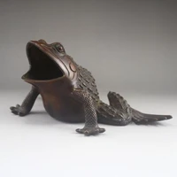 chinese exquisite chinese bronze statue frog decoration wholesale factory arts outlets