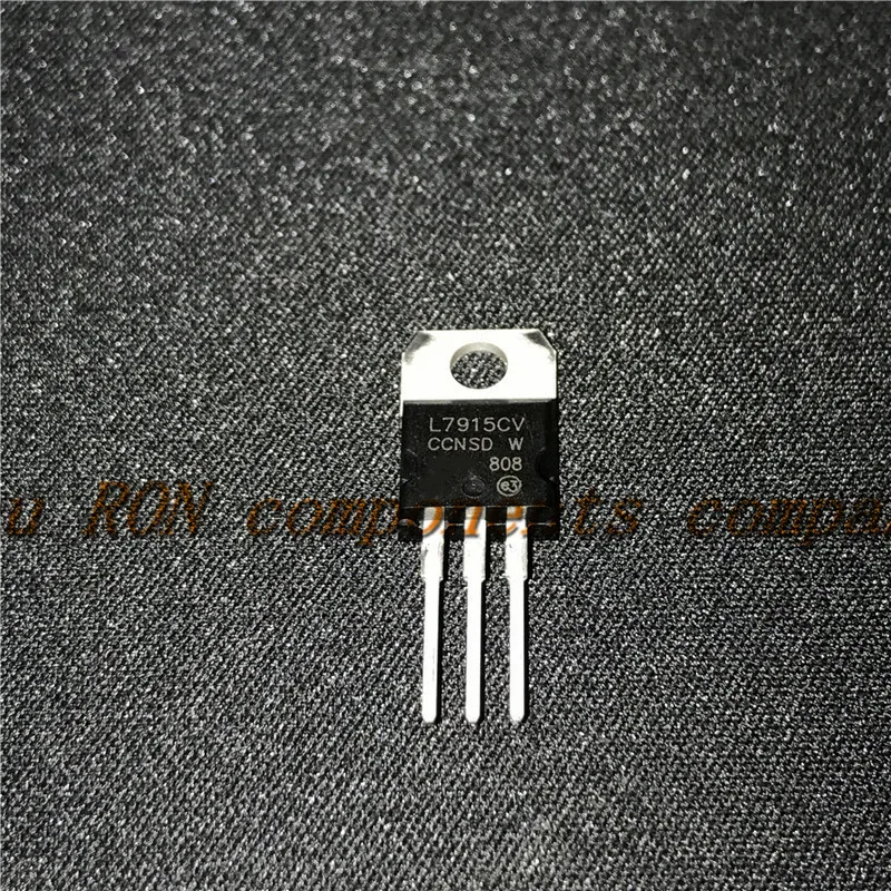 10 шт./лот L7915CV L7915 TO-220 TO220 7915 LM7915 MC7915 новая Оригинальная фотография | Электронные