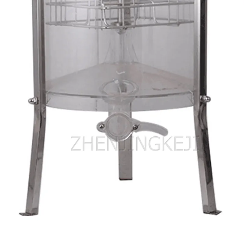 

Commercial Manual Shake Honey Machine Fully Transparent Frame Stainless Steel Home Small Honey Bucket Food Processing Tools