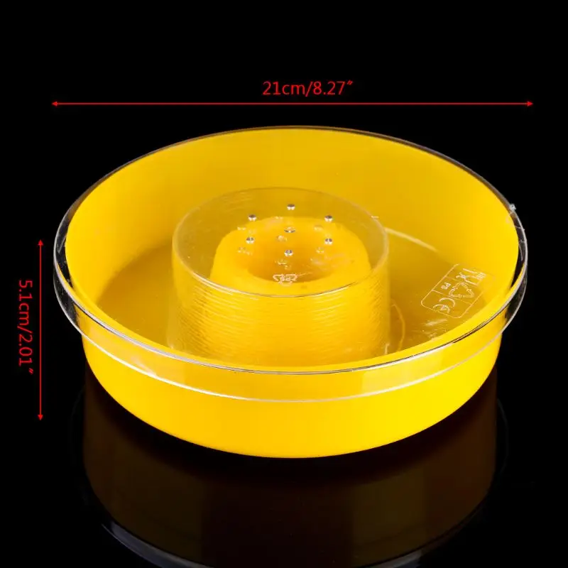 

2021 New High Quality Delaman Bee Feeder Plastic Rapid Bee Water Feeder, Round Hive Top Beekeeping Supplies