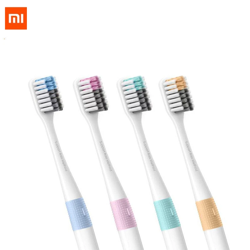 Оригинальная зубная щетка Xiaomi Doctor B Bass метод 4 цвета/набор с походная коробка
