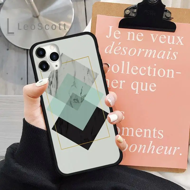 

Marble pattern art Aesthetic Abstract Phone Case for iPhone 11 12 pro XS MAX 8 7 6 6S Plus X 5S SE 2020 XR
