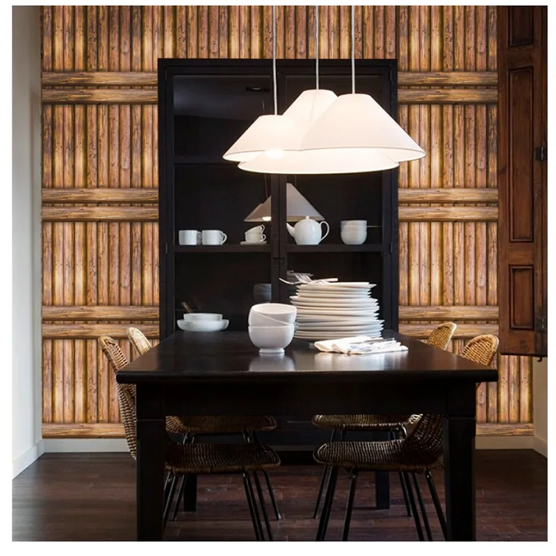 Креативные 3D водонепроницаемые самоклеящиеся ностальгические обои наклейка с