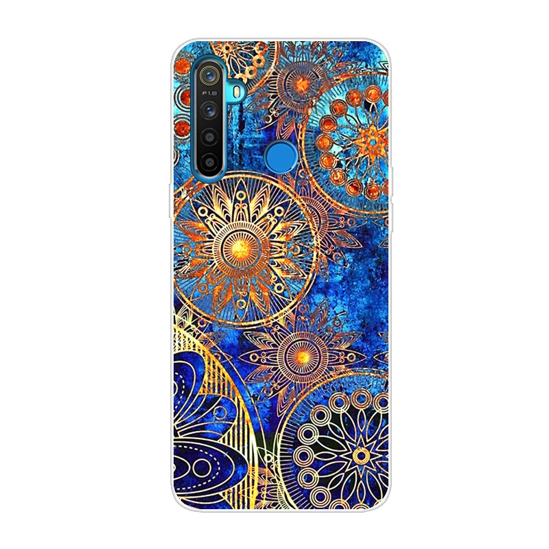 Силиконовый чехол для OPPO Realme 5 чехол милый Тигр мягкий ТПУ чехол для OPPO Realme Q задний Чехол Realme 5 Pro чехол для телефона s Capa