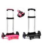 Детские школьные ранцы на колесах, Рюкзаки-тележки для мальчиков, школьный портфель для багажа на рюкзак на колесиках, 26