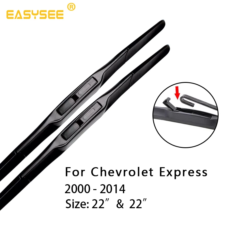 PNSL автомобильные щетки стеклоочистителя ветрового стекла для Chevrolet Express Fit с