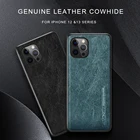 Чехол для телефона LANGSIDI из натуральной кожи для iphone 13 pro max 12 pro max 13 mini 11pro XR X XS max, роскошные ударопрочные кожаные чехлы