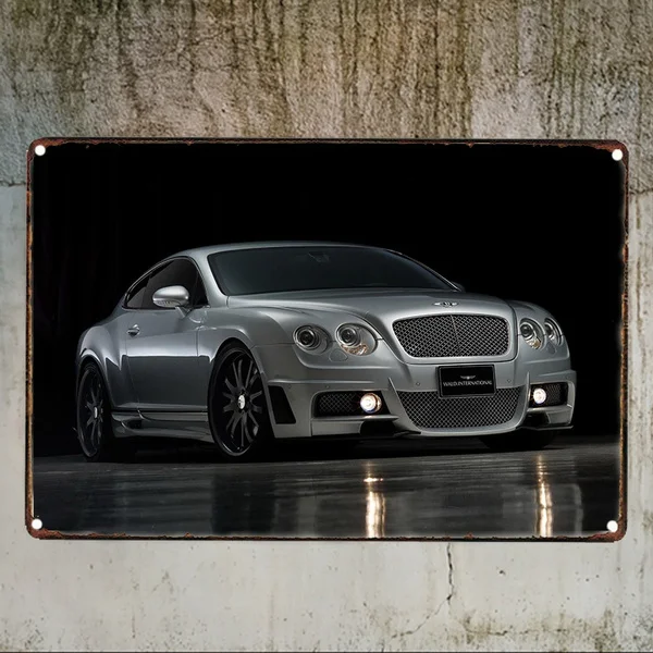 

Sport Car High Quality Home Wall Decor Vintage Metal Signs Wall Art