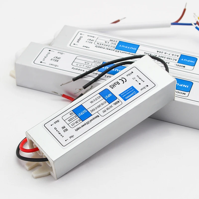 12V IP 67 светодиодный драйвер 80 Вт Питание Трансформатор 150 10 20 25 30 45 50 120